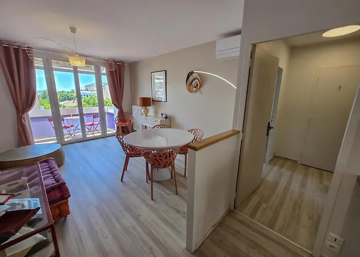 Lejlighed L'heure Sud T3 T3 Clim Avec Garage Au Centre-ville Hyères