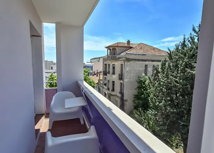 L'heure Sud T3 T3 Clim Avec Garage Au Centre-ville